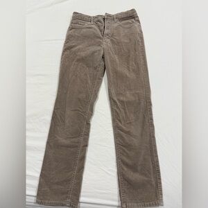 Gap corduroy brown pants size 4